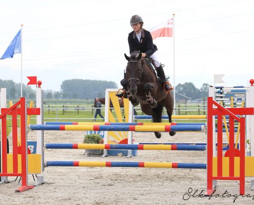 foto: SLK Fotografie
Ilse Tolboom met Groenendaal's Everton